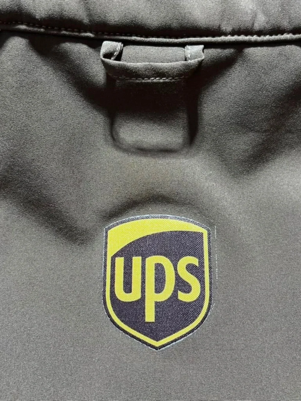WearGuard Mens UPS Full Zip Softshell Water Resistant Fleece Lined Jacket Large